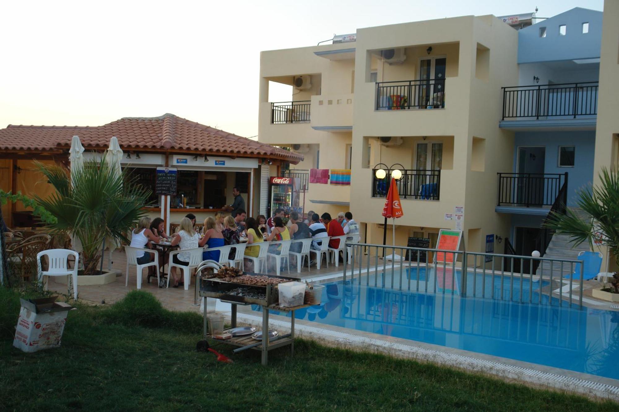 Sunshine Studios & Apartments Stalida Dış mekan fotoğraf