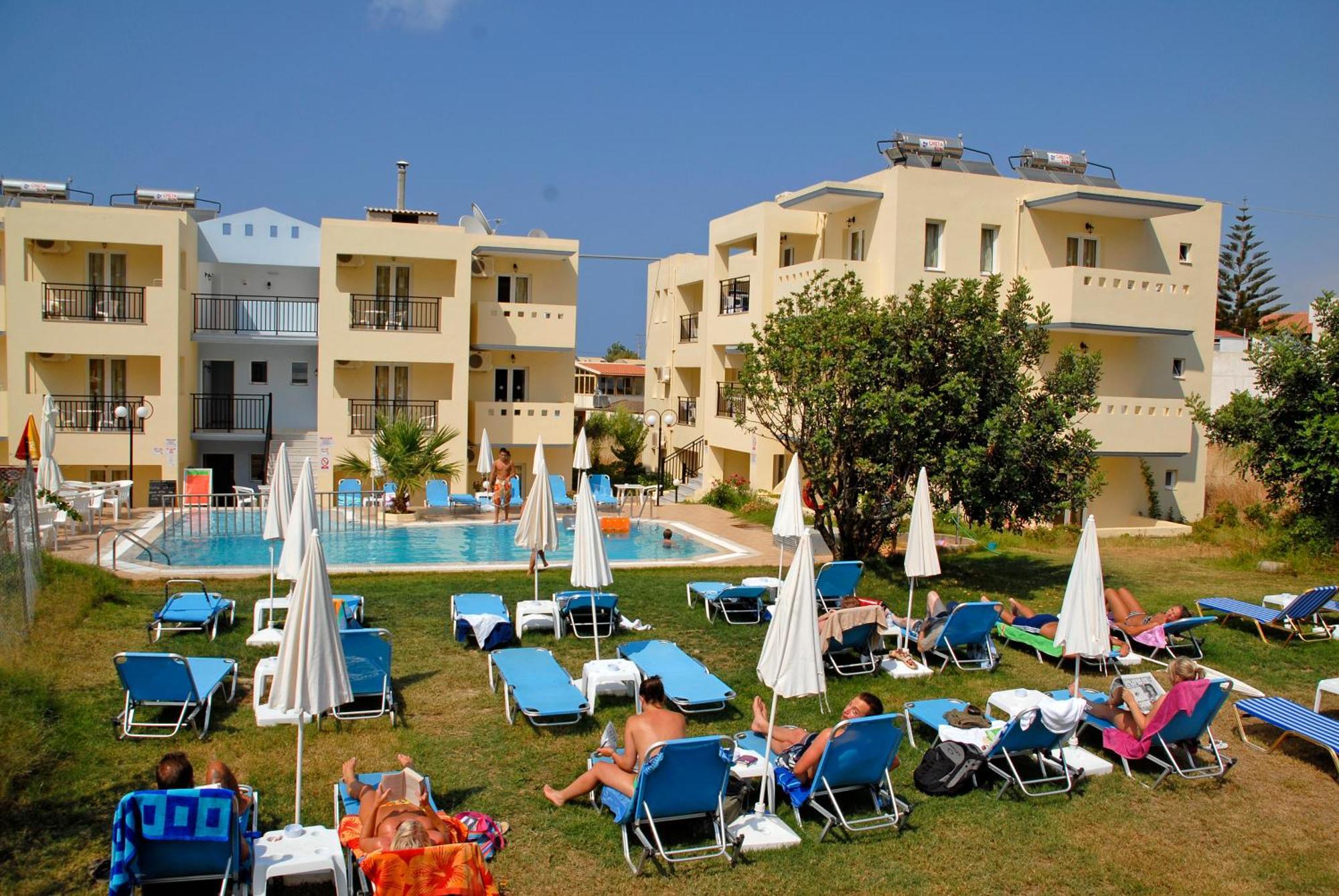 Sunshine Studios & Apartments Stalida Dış mekan fotoğraf